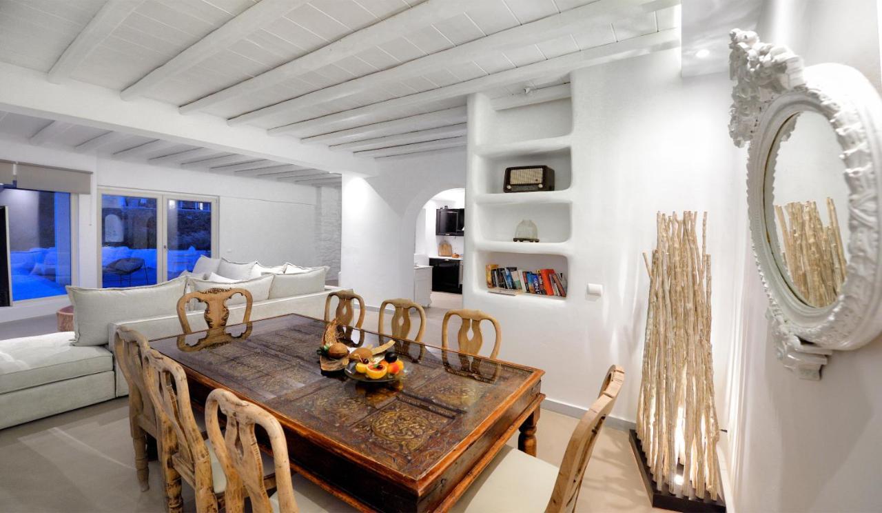 Mykonos Dream Villas Ftelia  ภายนอก รูปภาพ