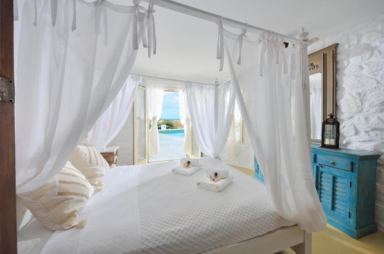 Mykonos Dream Villas Ftelia  ภายนอก รูปภาพ