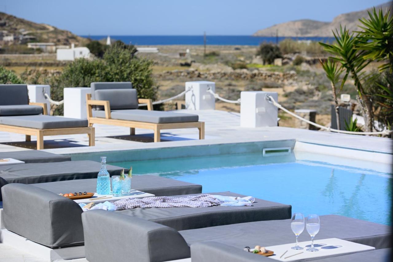 Mykonos Dream Villas Ftelia  ภายนอก รูปภาพ