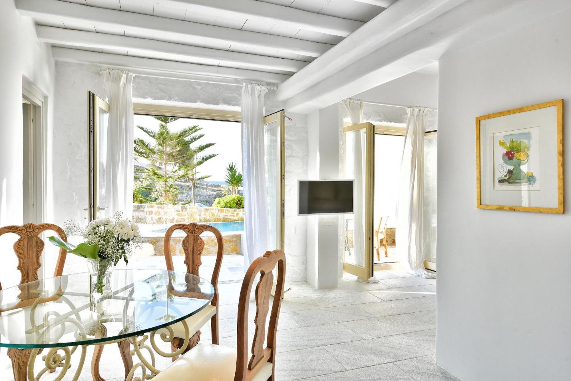 Mykonos Dream Villas Ftelia  ภายนอก รูปภาพ