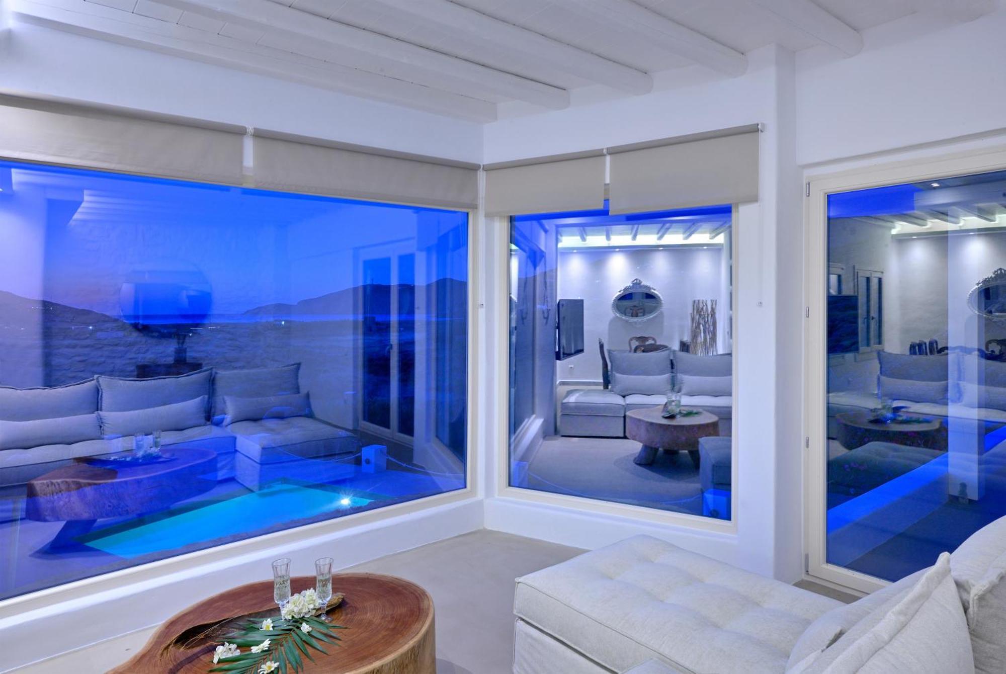 Mykonos Dream Villas Ftelia  ภายนอก รูปภาพ