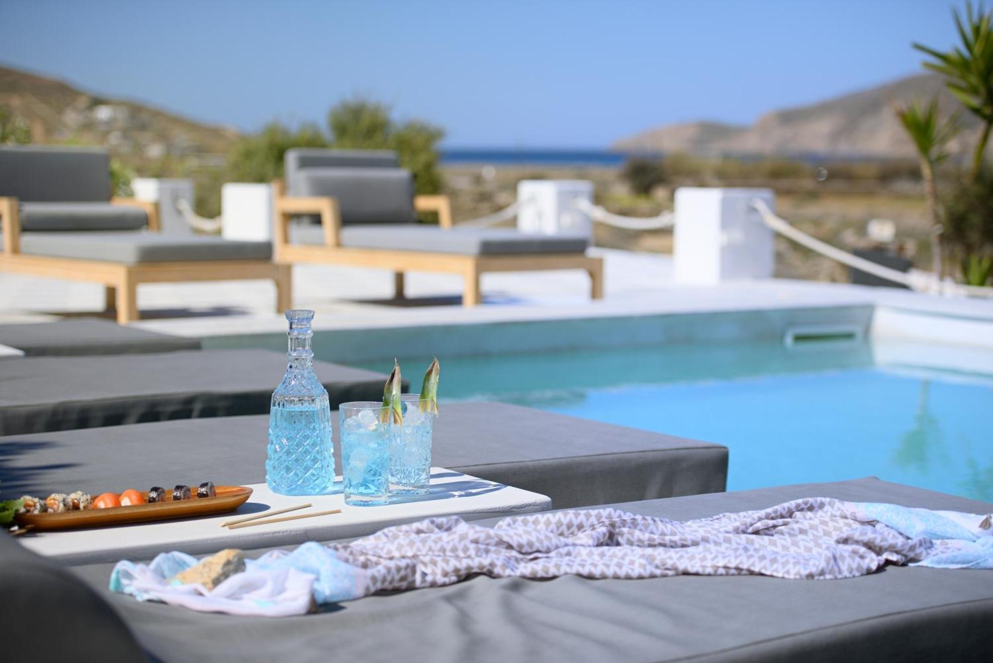 Mykonos Dream Villas Ftelia  ภายนอก รูปภาพ